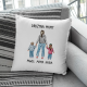 Drużyna mamy - poduszka na prezent dla mamy - produkt personalizowany