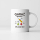 Garaż dzwoni muszę iść - kubek na prezent dla mechanika