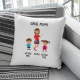 Gang mamy - poduszka na prezent dla mamy - produkt personalizowany