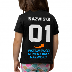 Zawodniczka - dziecięca koszulka na prezent - produkt personalizowany