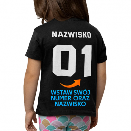 Zawodniczka - dziecięca koszulka na prezent - produkt personalizowany