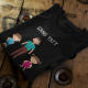 Gang taty - męska koszulka z nadrukiem - produkt personalizowany