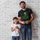 Achievement unlocked - the best dad ever - męska koszulka na prezent dla taty
