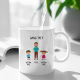 Gang taty - kubek na prezent dla taty - produkt personalizowany