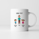 Gang taty - kubek na prezent dla taty - produkt personalizowany
