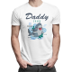 Daddy Shark - męska koszulka na prezent dla taty