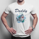 Daddy Shark - męska koszulka na prezent dla taty
