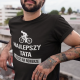 Najlepszy tata jeździ na rowerze - męska koszulka na prezent