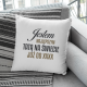 Jestem najlepszym tatą na świecie już od (rok) - poduszka z nadrukiem dla taty - produkt personalizowany
