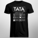 Tata S.A. - męska koszulka na prezent dla taty