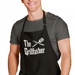 The Grillfather - fartuch na prezent dla taty