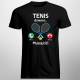 Tenis dzwoni, muszę iść - męska koszulka na prezent