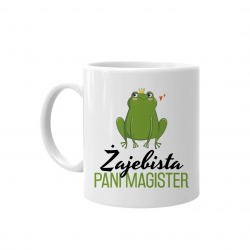 Żajebista Pani Magister - kubek na prezent
