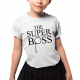 The super boss - dziecięca koszulka na prezent
