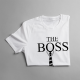 The boss - męska koszulka na prezent dla taty