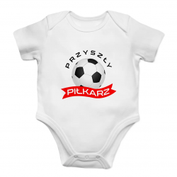 Przyszły piłkarz - body dziecięce na prezent