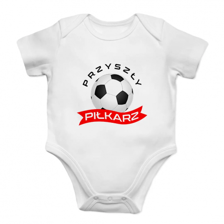 Przyszły piłkarz - body dziecięce na prezent