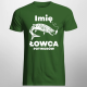 (Imię) Łowca potworów - męska koszulka na prezent - produkt personalizowany