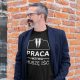 Praca wzywa, muszę iść - męska koszulka na prezent