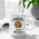 Czy (imię) będzie pić dziś piwo? Tak Tak ale na niebiesko - kubek na prezent - produkt personalizowany