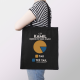 Czy (imię) będzie pić dziś piwo? Tak Tak ale na niebiesko - torba na prezent - produkt personalizowany
