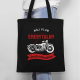Mój plan emerytalny: jazda motocyklem - torba na prezent dla emeryta