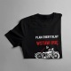 Plan emerytalny (imię) to jazda motocyklem - męska koszulka na prezent dla emeryta - produkt personalizowany