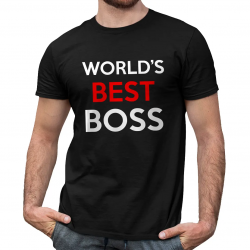 World's best boss - męska koszulka dla fanów serialu The Office