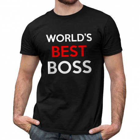 World's best boss - męska koszulka z motywem serialu The Office