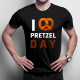 I love pretzel day - męska koszulka z motywem serialu The Office