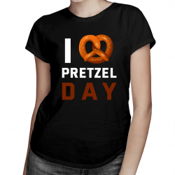 I love pretzel day - damska koszulka z motywem serialu The Office