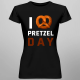 I love pretzel day - damska koszulka z motywem serialu The Office