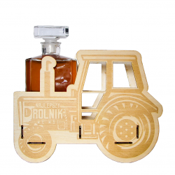 Traktor  - karafka na piwo dla rolnika