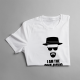 I am the one who knocks - męska koszulka dla fanów serialu Breaking Bad