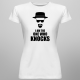 I am the one who knocks - damska koszulka dla fanów serialu Breaking Bad