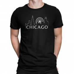 Chicago - męska koszulka dla fanów serialu Poker Face