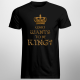 Who wants to be king? - męska koszulka dla fanów serialu Wikingowie