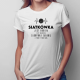 Siatkówka jest bogiem - damska koszulka na prezent