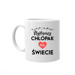 Najlepszy chłopak na świecie - kubek na prezent