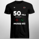  50-tka dzwoni, muszę iść - męska koszulka na prezent