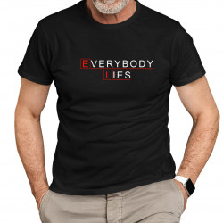 Everybody lies - męska koszulka dla fanów serialu Dr House