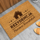 Rezydencja Państwa (nazwisko) wersja 2 - wycieraczka z grawerem na prezent - produkt personalizowany