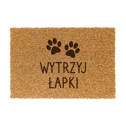 Wytrzyj łapki - wycieraczka z grawerem na prezent
