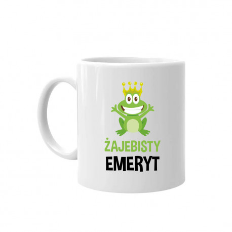 Żajebisty emeryt - kubek na prezent