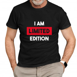  I am limited edition - męska koszulka na prezent