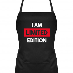  I am limited edition - fartuch na prezent
