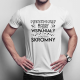 Przystojny, mądry, wspaniały, a do tego skromny - męska koszulka na prezent
