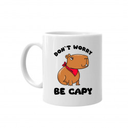 Don`t worry be Capy - kubek na prezent