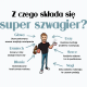 Z czego składa się super szwagier? - poduszka na prezent