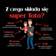 Z czego składa się super Tata? - męska bluza na prezent